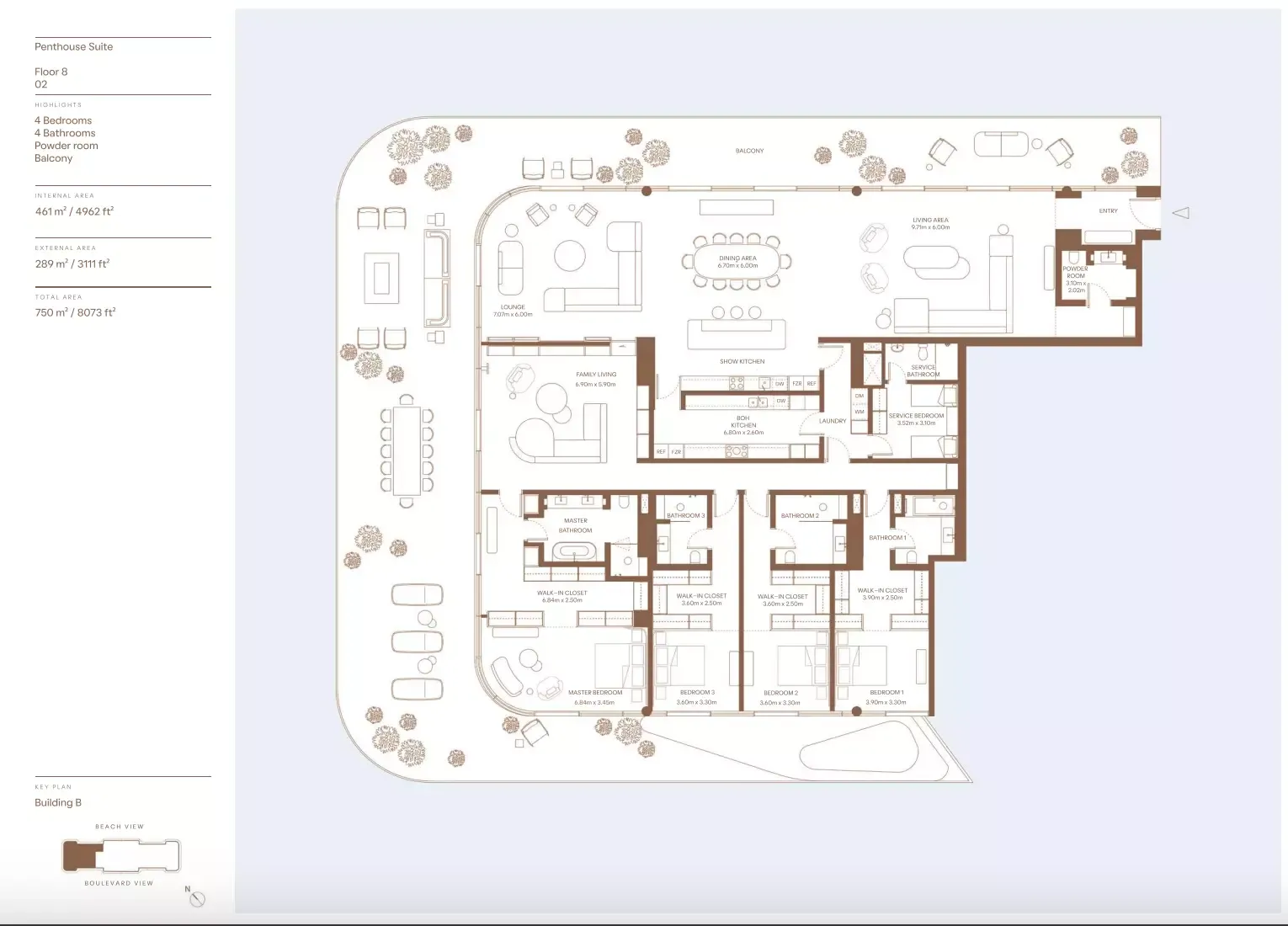 Floor plan for Type 2