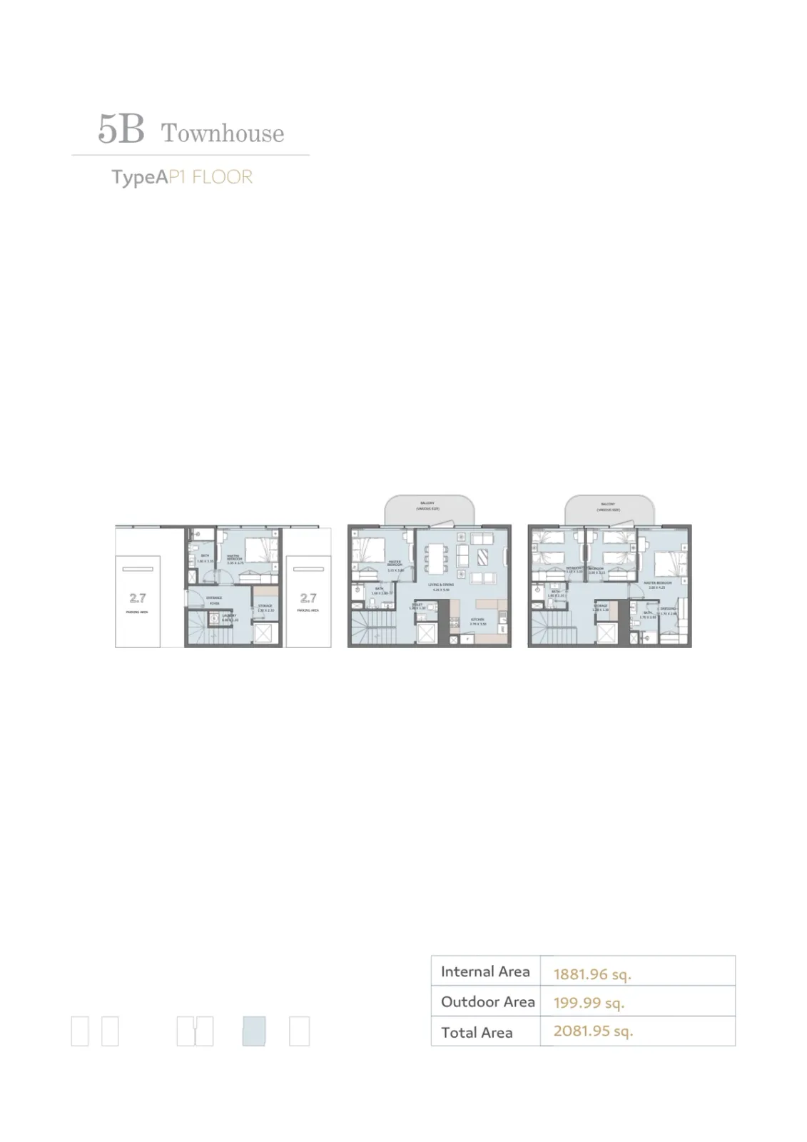 Floor plan for Type A