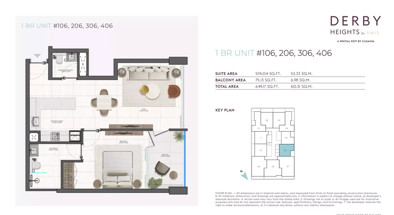 Floor plan for Type 8