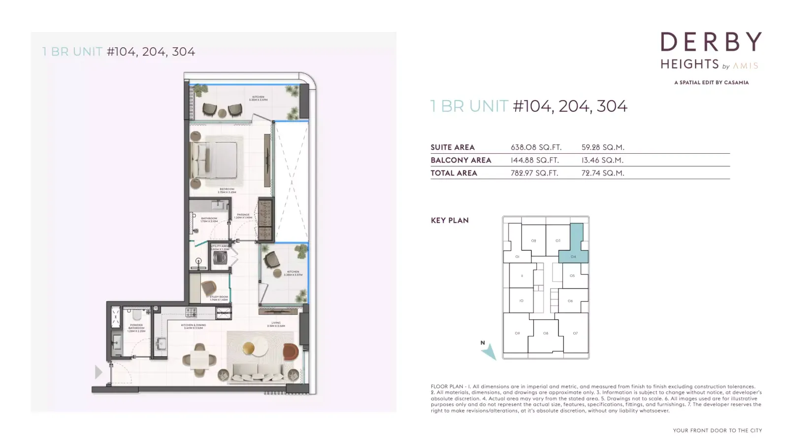 Floor plan for Type 5