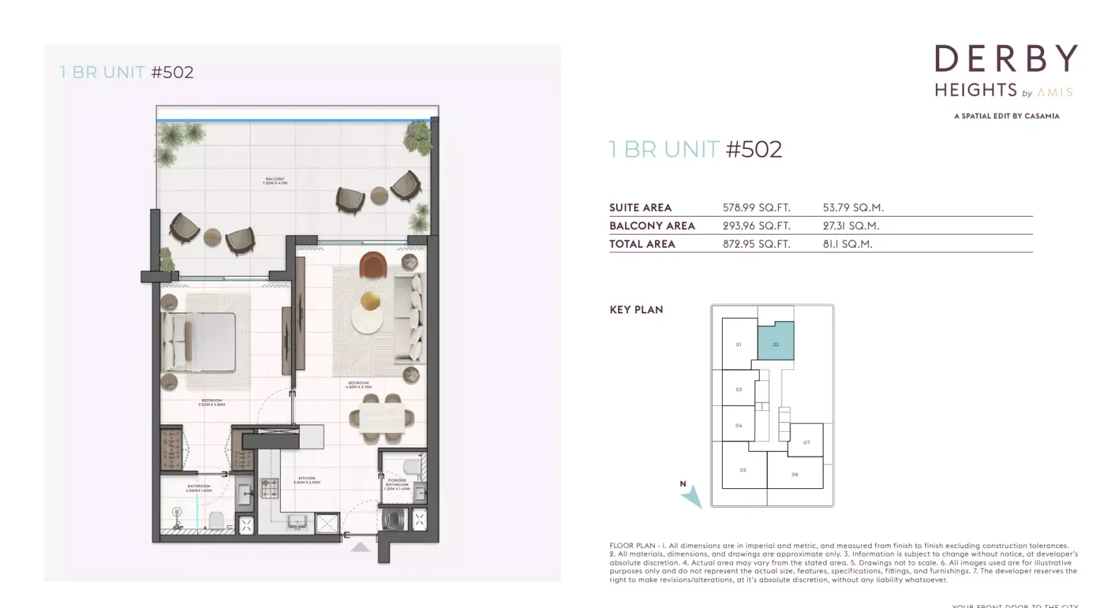 Floor plan for Type 18