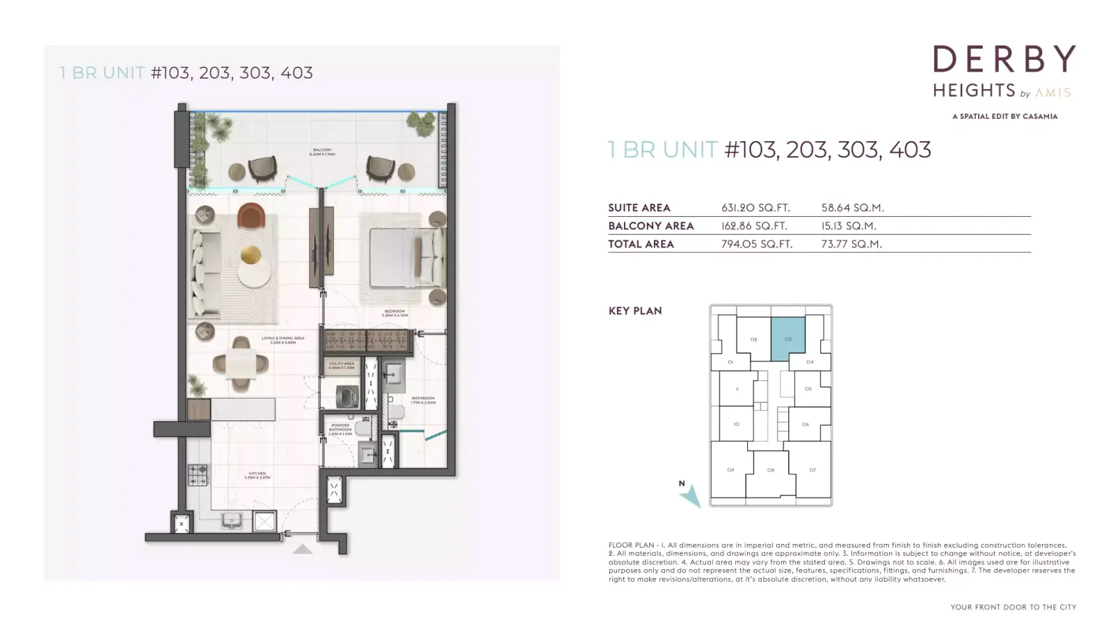 Floor plan for Type 4