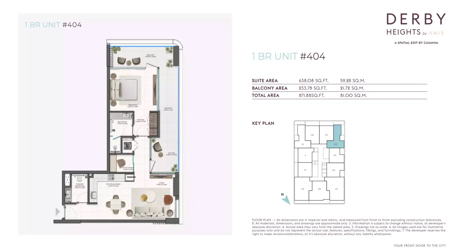 Floor plan for Type 6