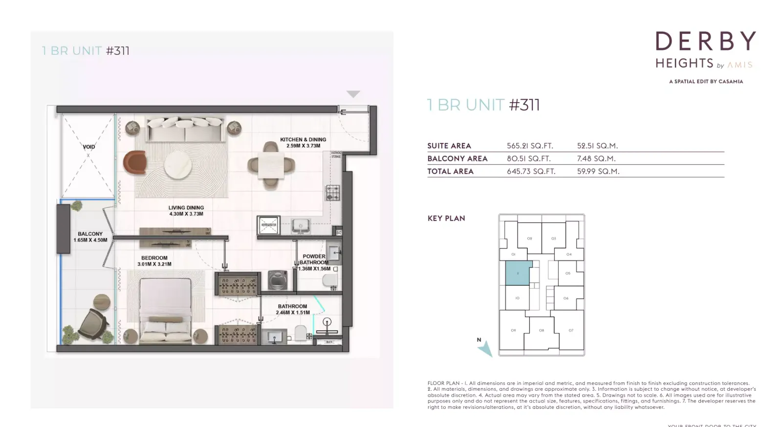 Floor plan for Type 17