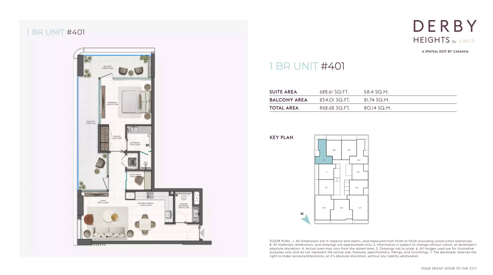 Floor plan for Type 2