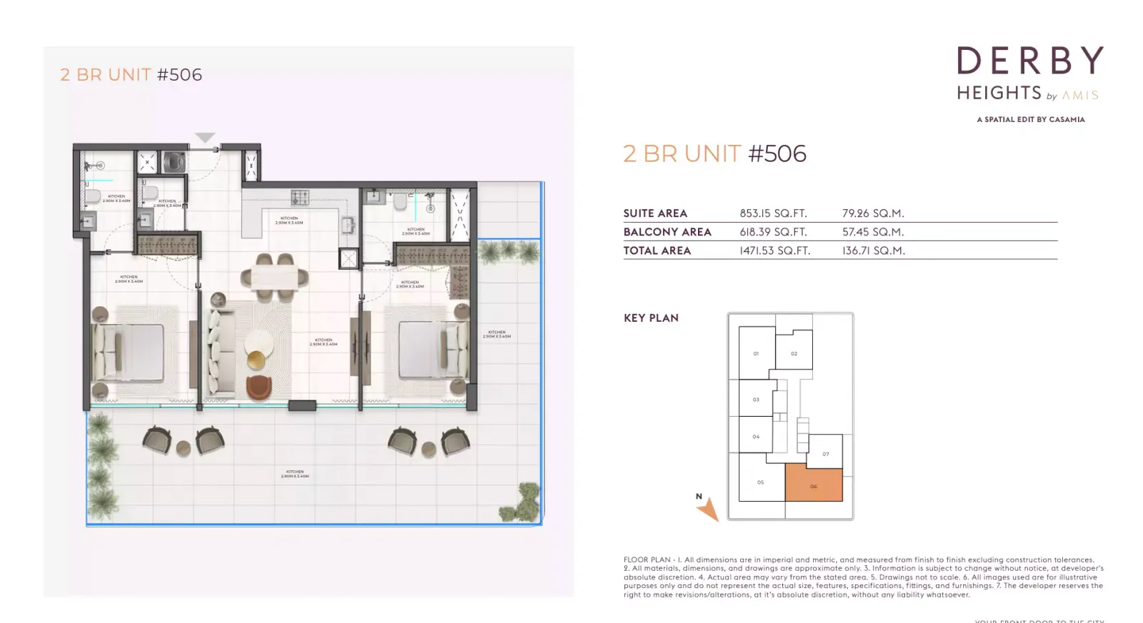 Floor plan for Type 3