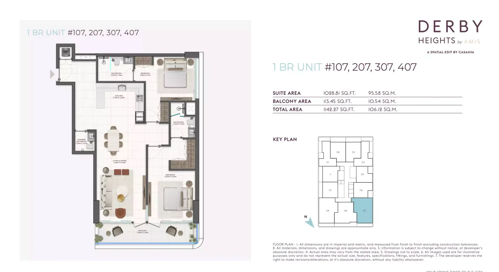 Floor plan for Type 9