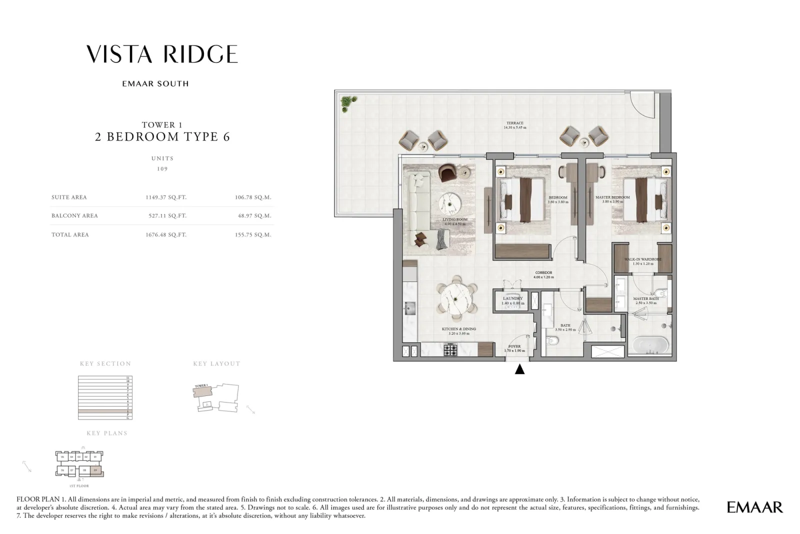 Floor plan for Type 6