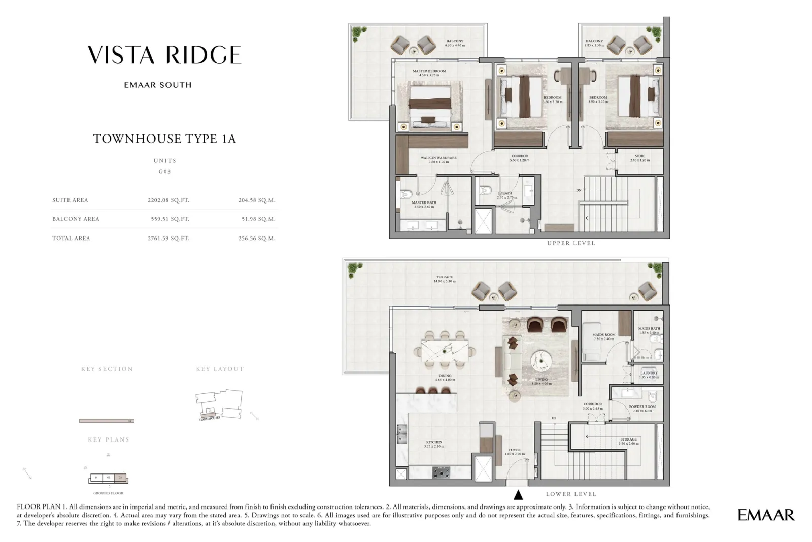 Floor plan for Type 1A