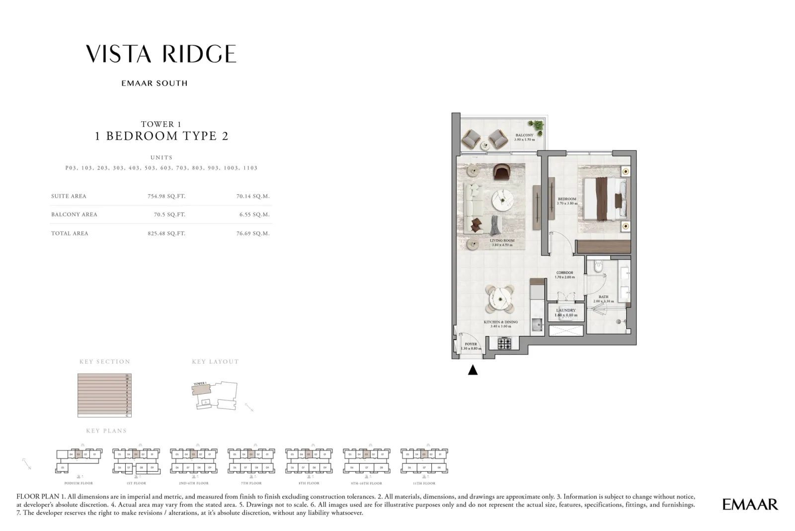 Floor plan for Type 2