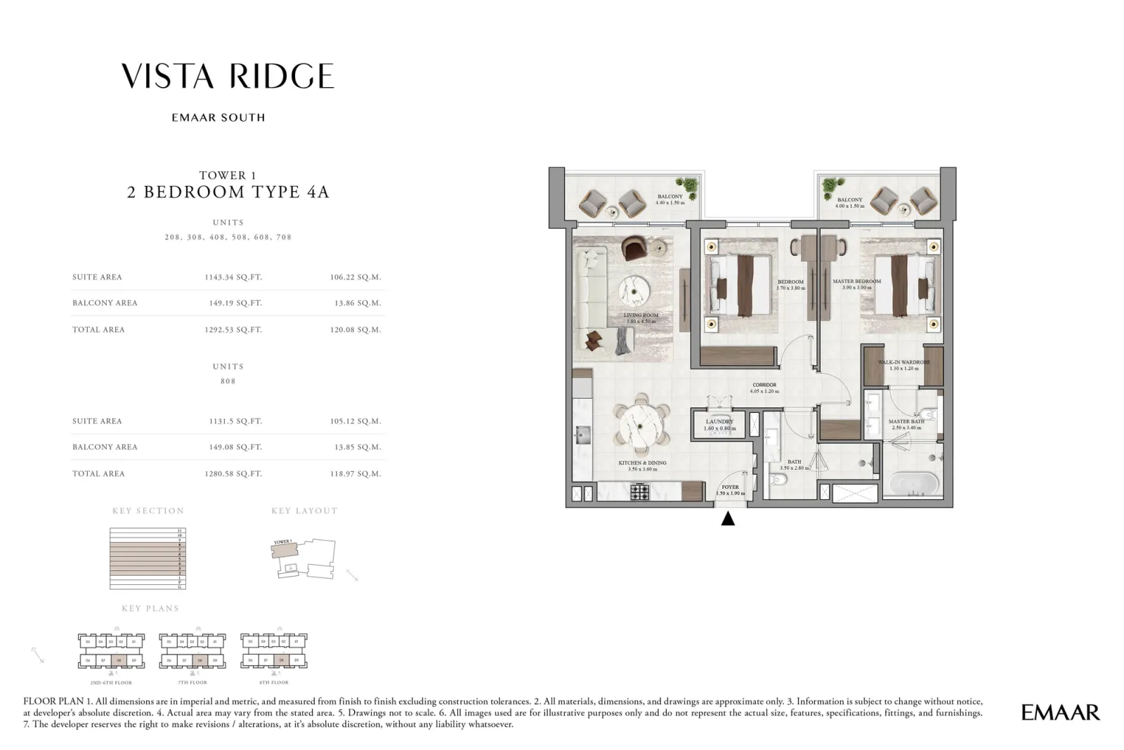 Floor plan for Type 4A