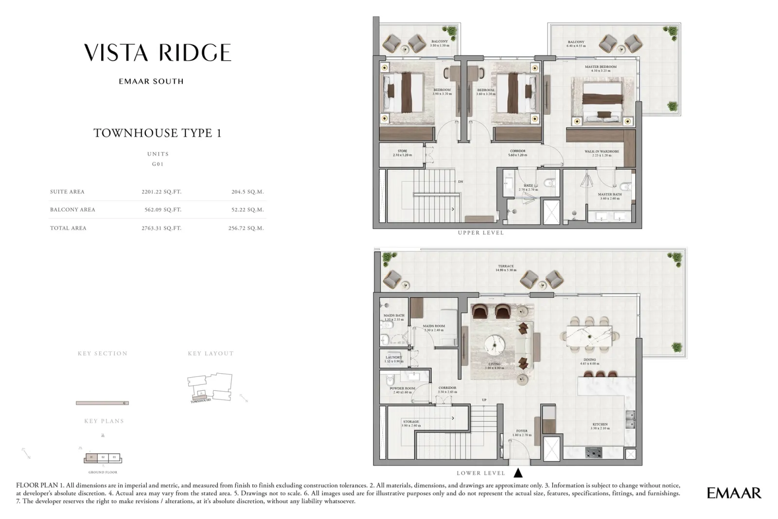 Floor plan for Type 1