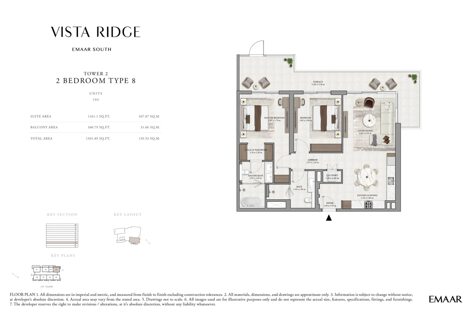 Floor plan for Type 8