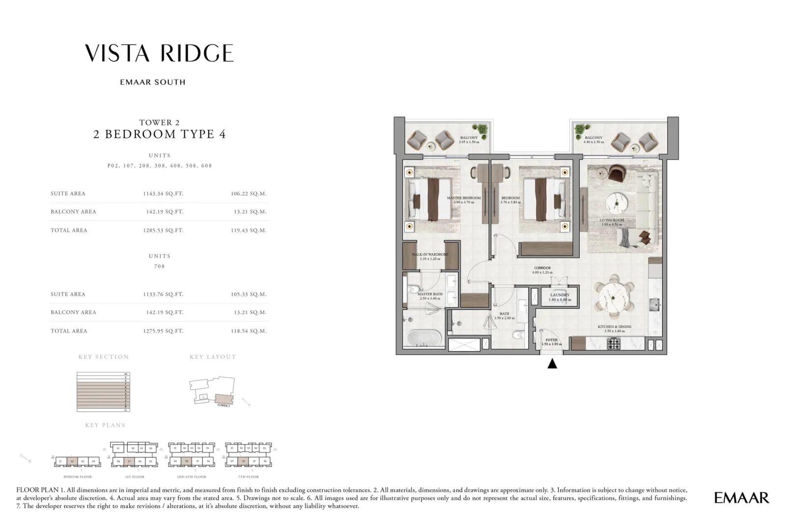 Floor plan for Type 4