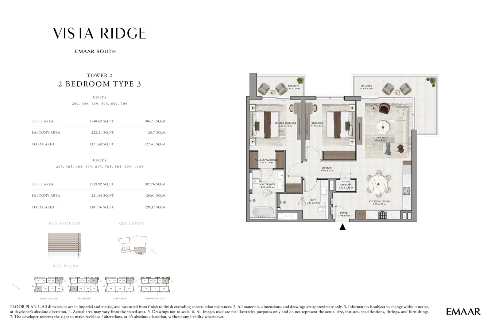 Floor plan for Type 3