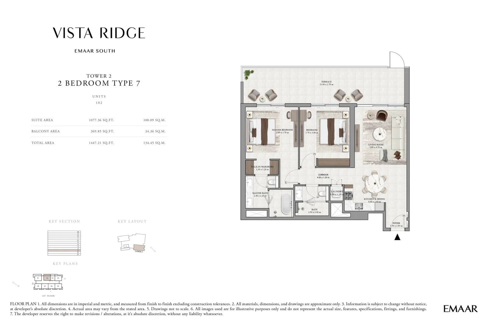 Floor plan for Type 7