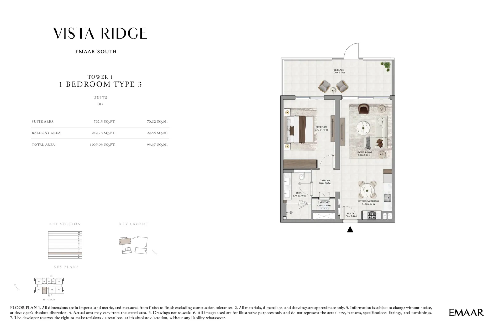 Floor plan for Type 3