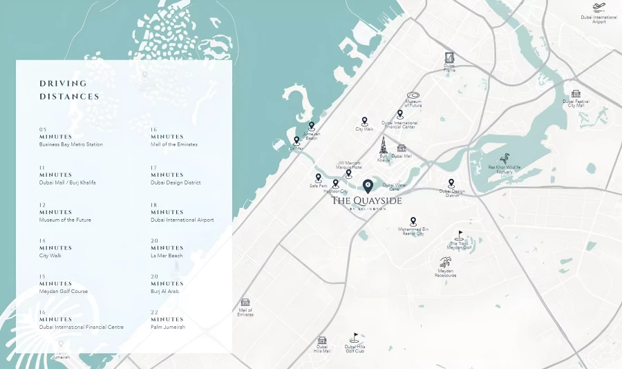 The Quayside by Ellington master plan
