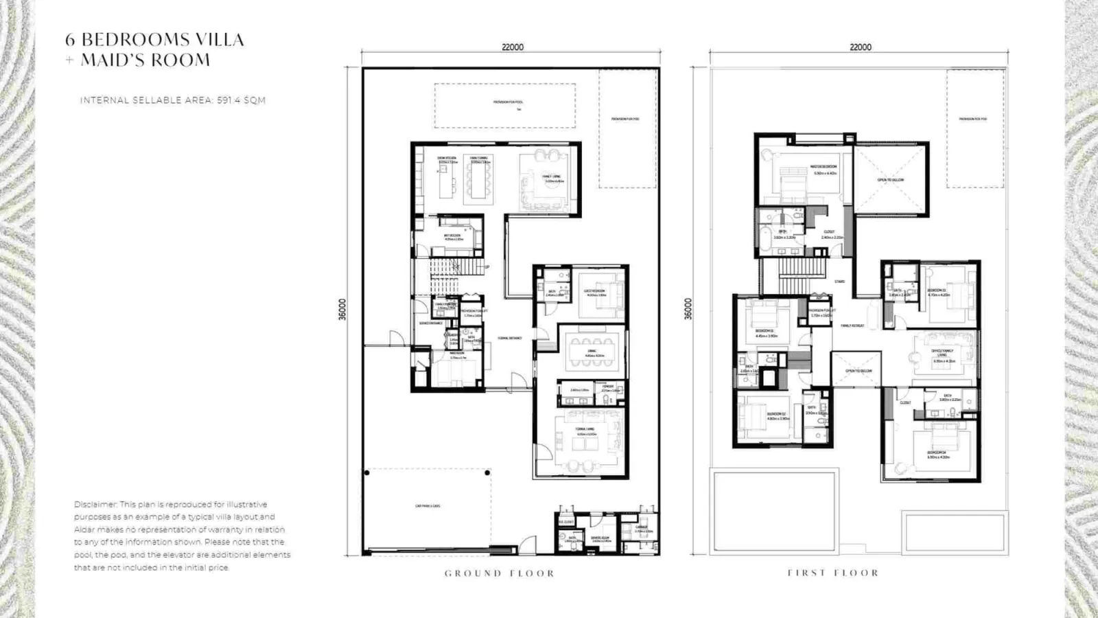Floor plan for Type 1