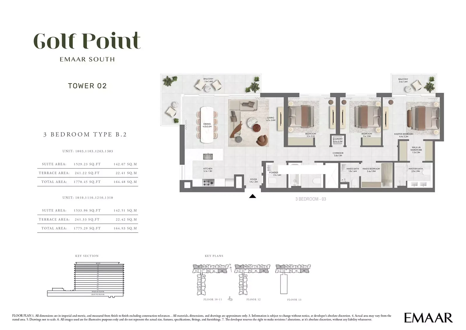 Floor plan for Type B.2