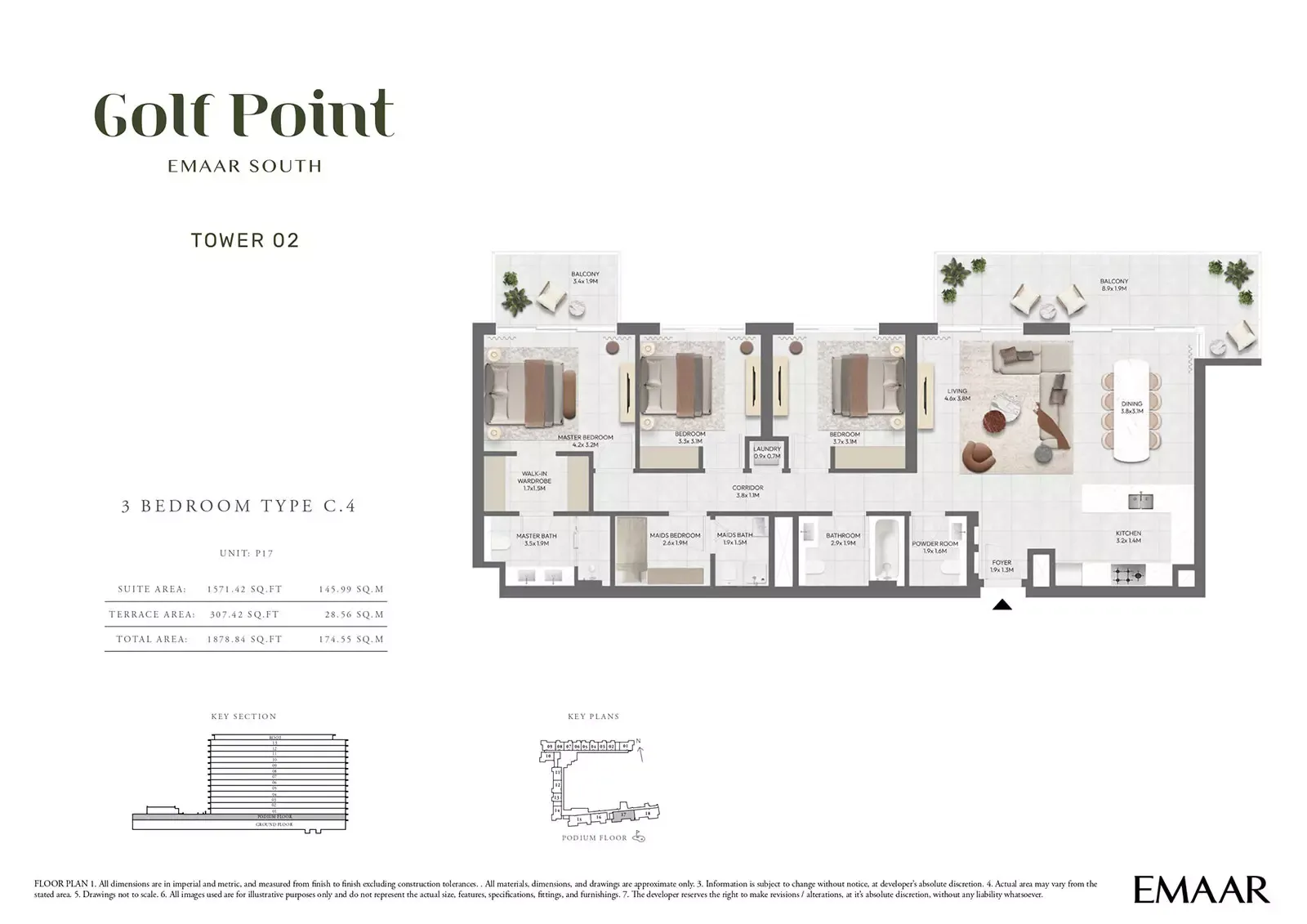 Floor plan for Type C.4