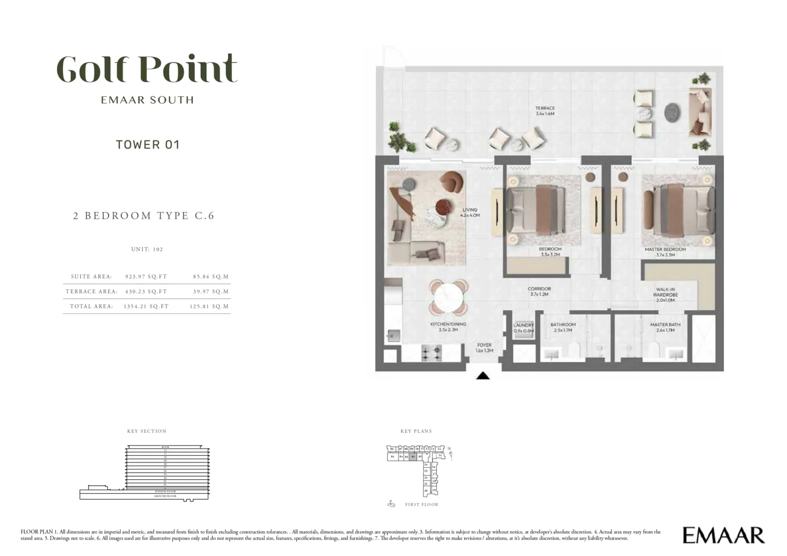 Floor plan for Type C.6