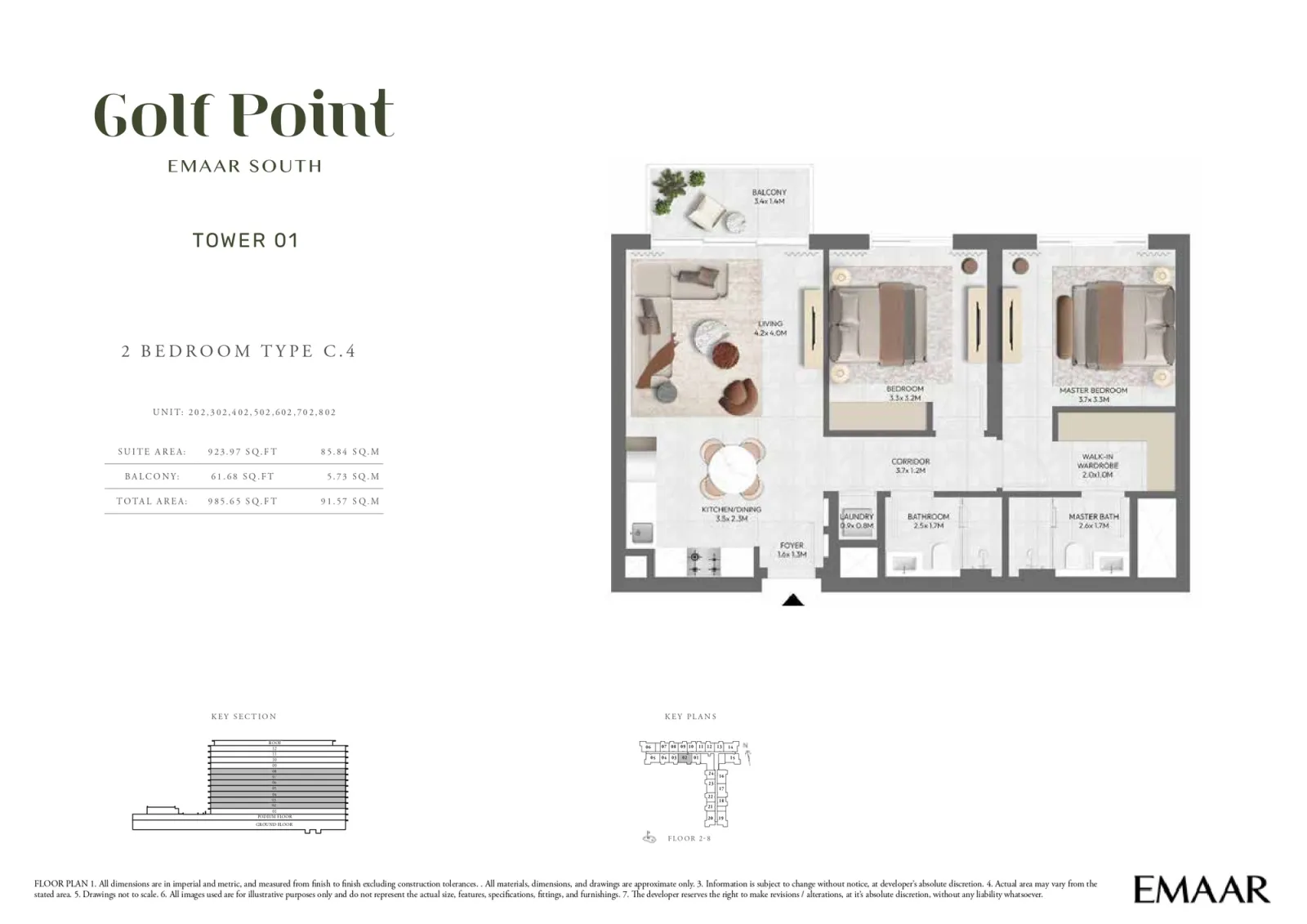 Floor plan for Type C.4