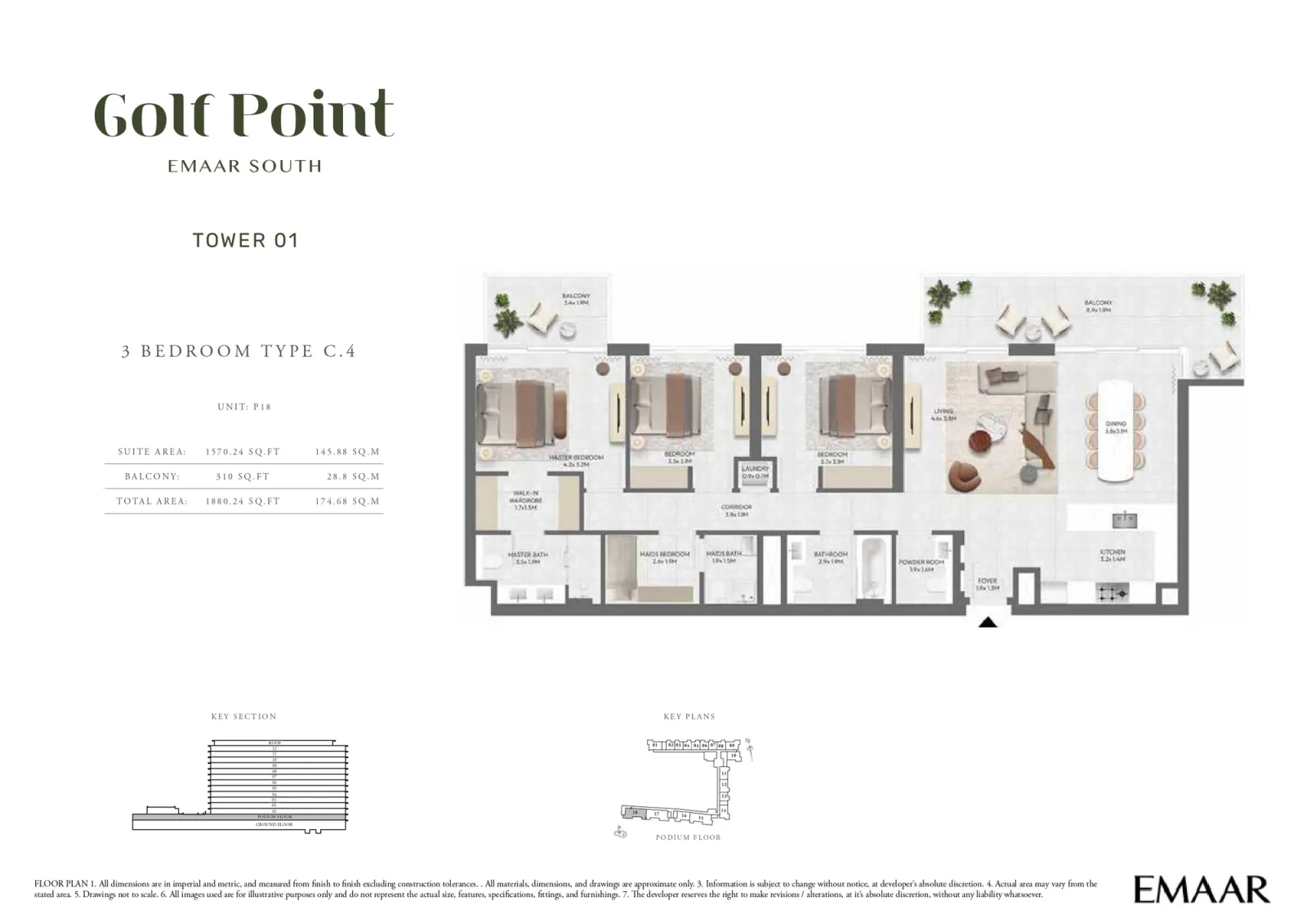 Floor plan for Type C.4