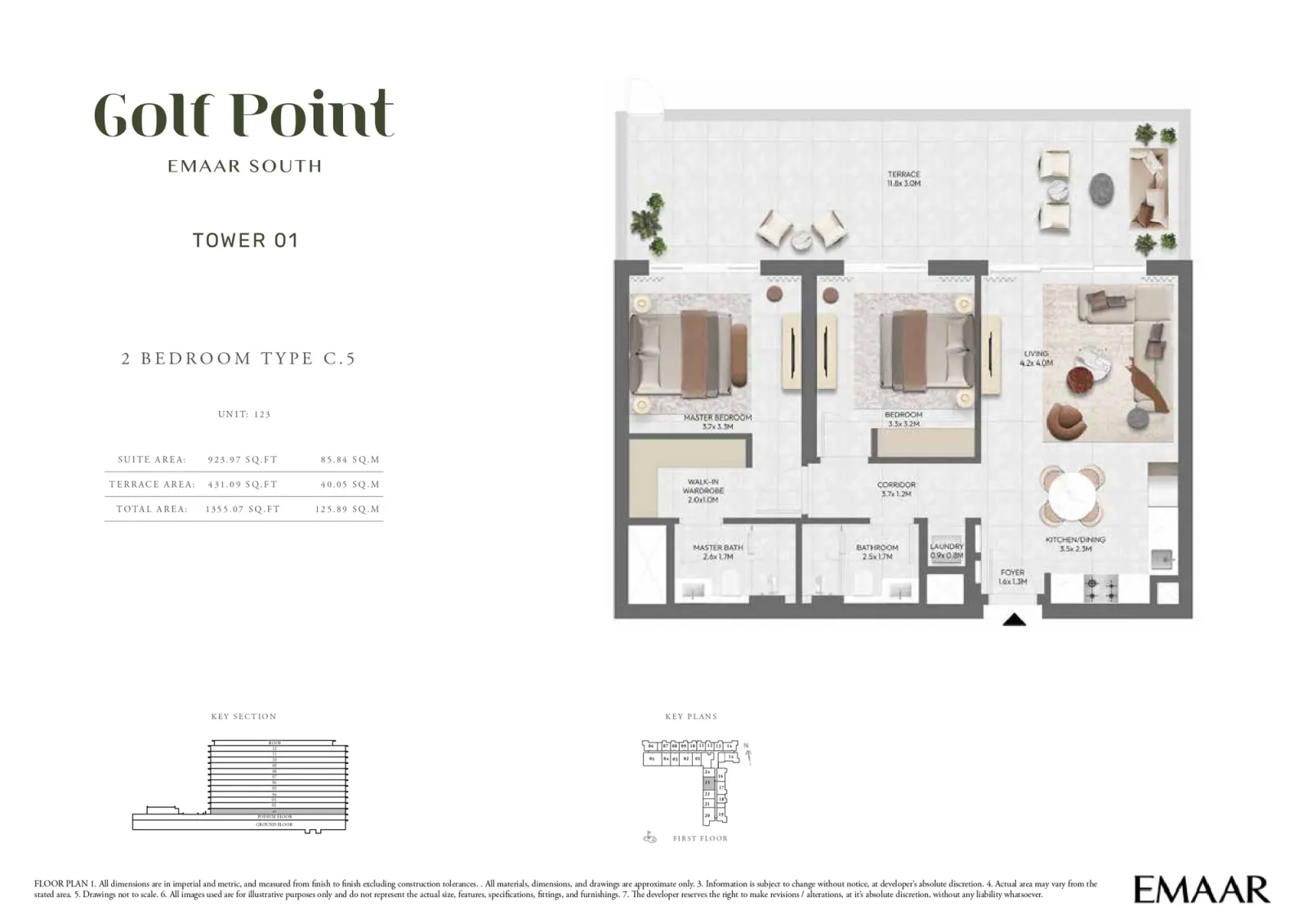 Floor plan for Type C.5