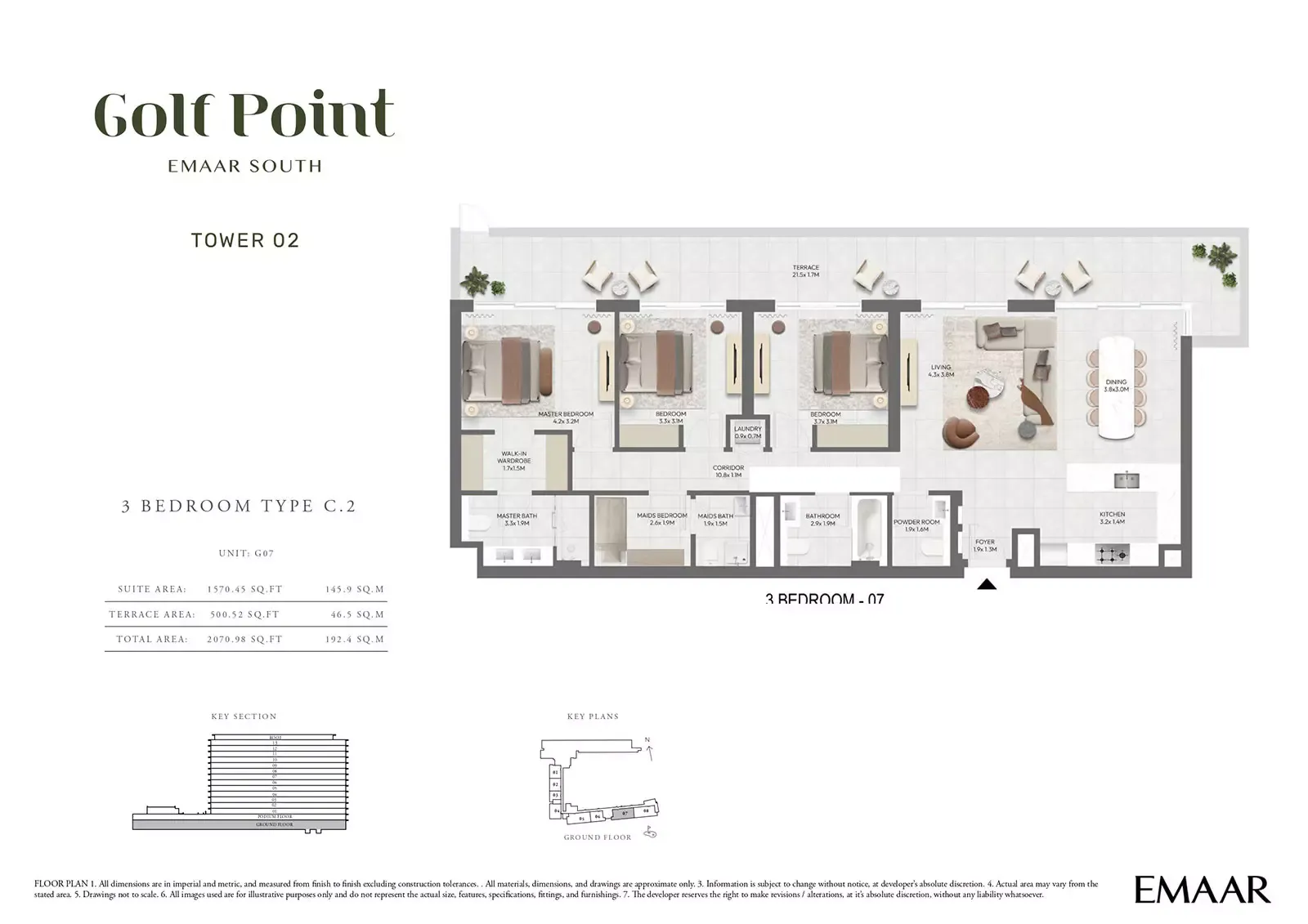 Floor plan for Type C.2