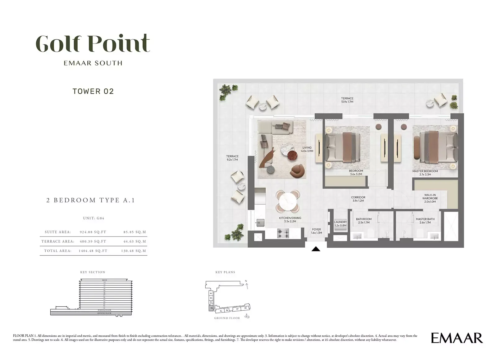 Floor plan for Type A.1