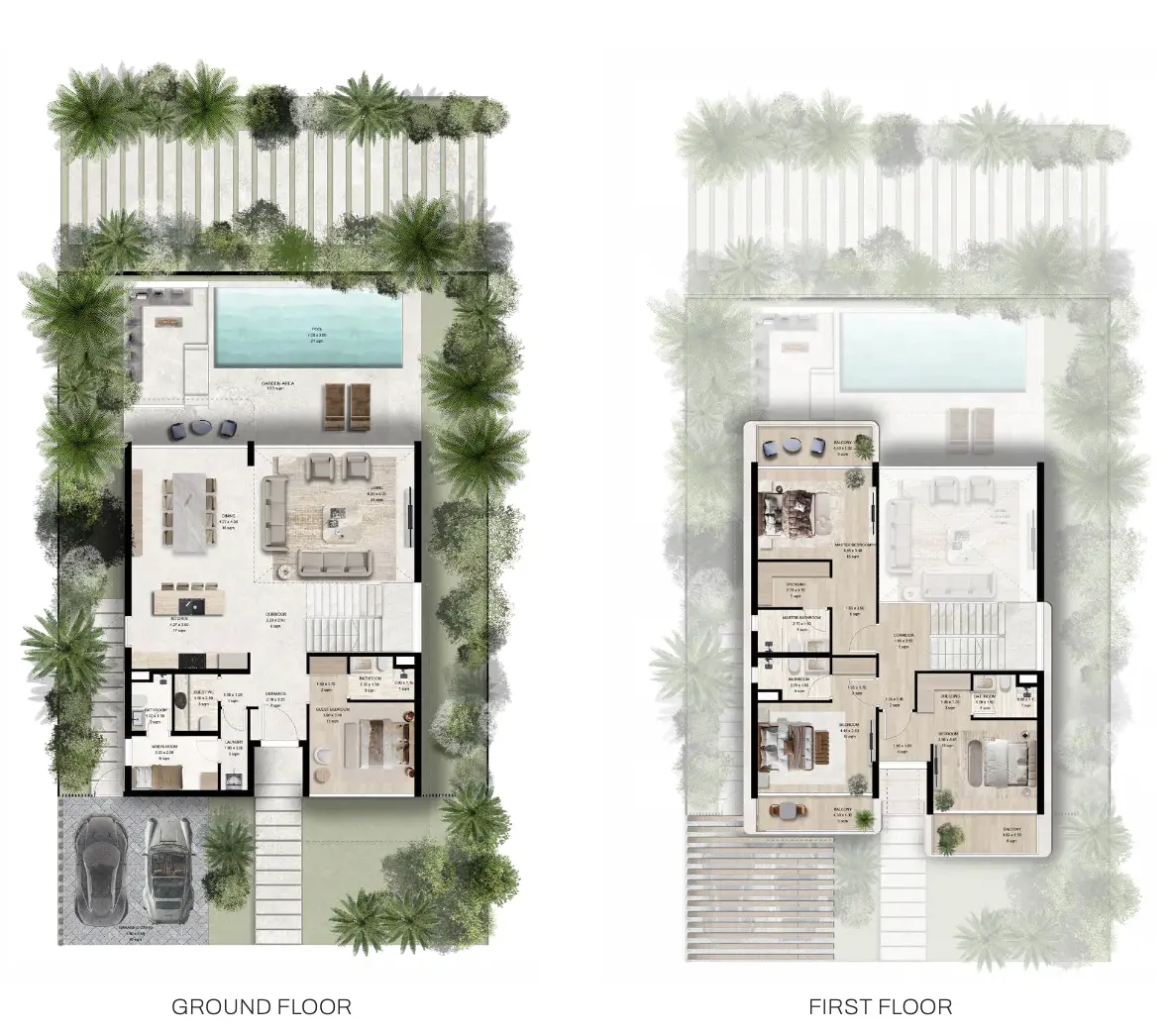Floor plan for Type 1