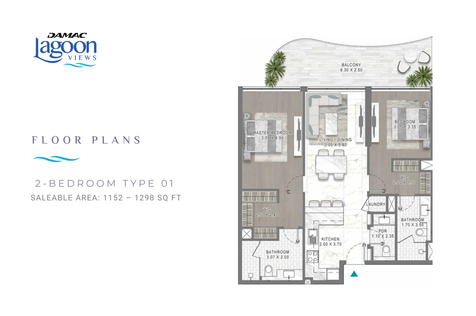 Floor plan for Type 01