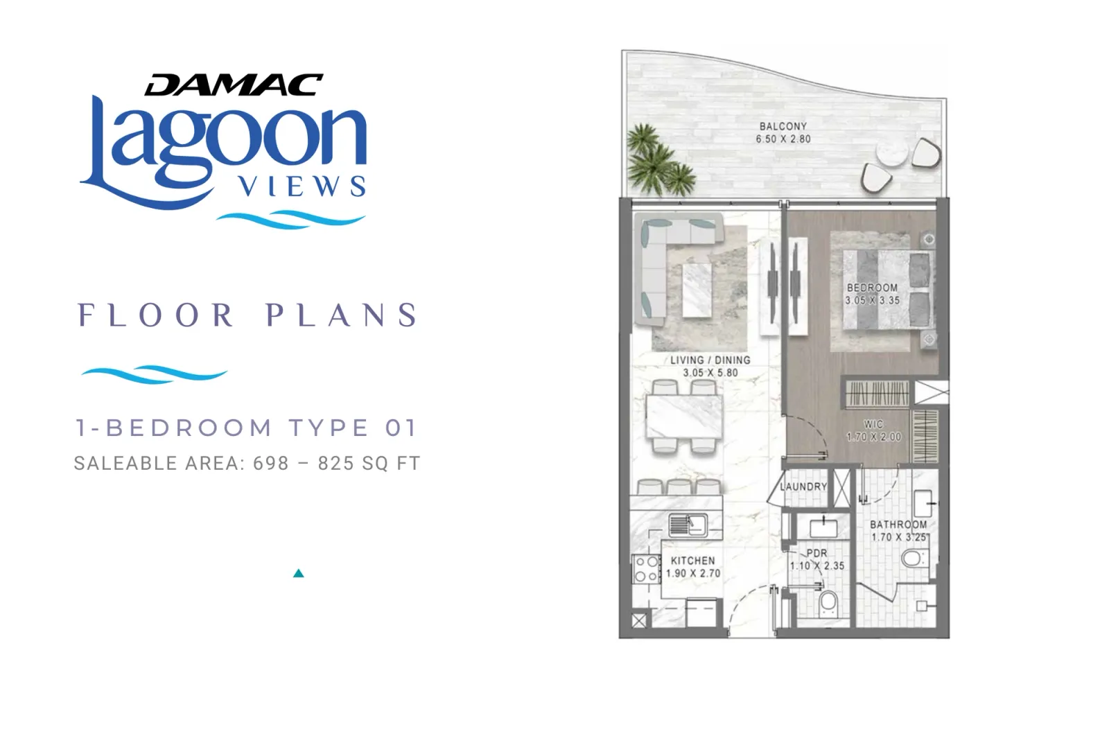Floor plan for Type 01