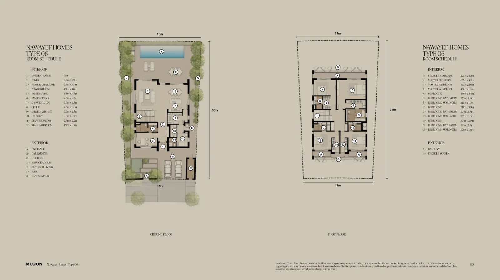 Floor plan for Type 06