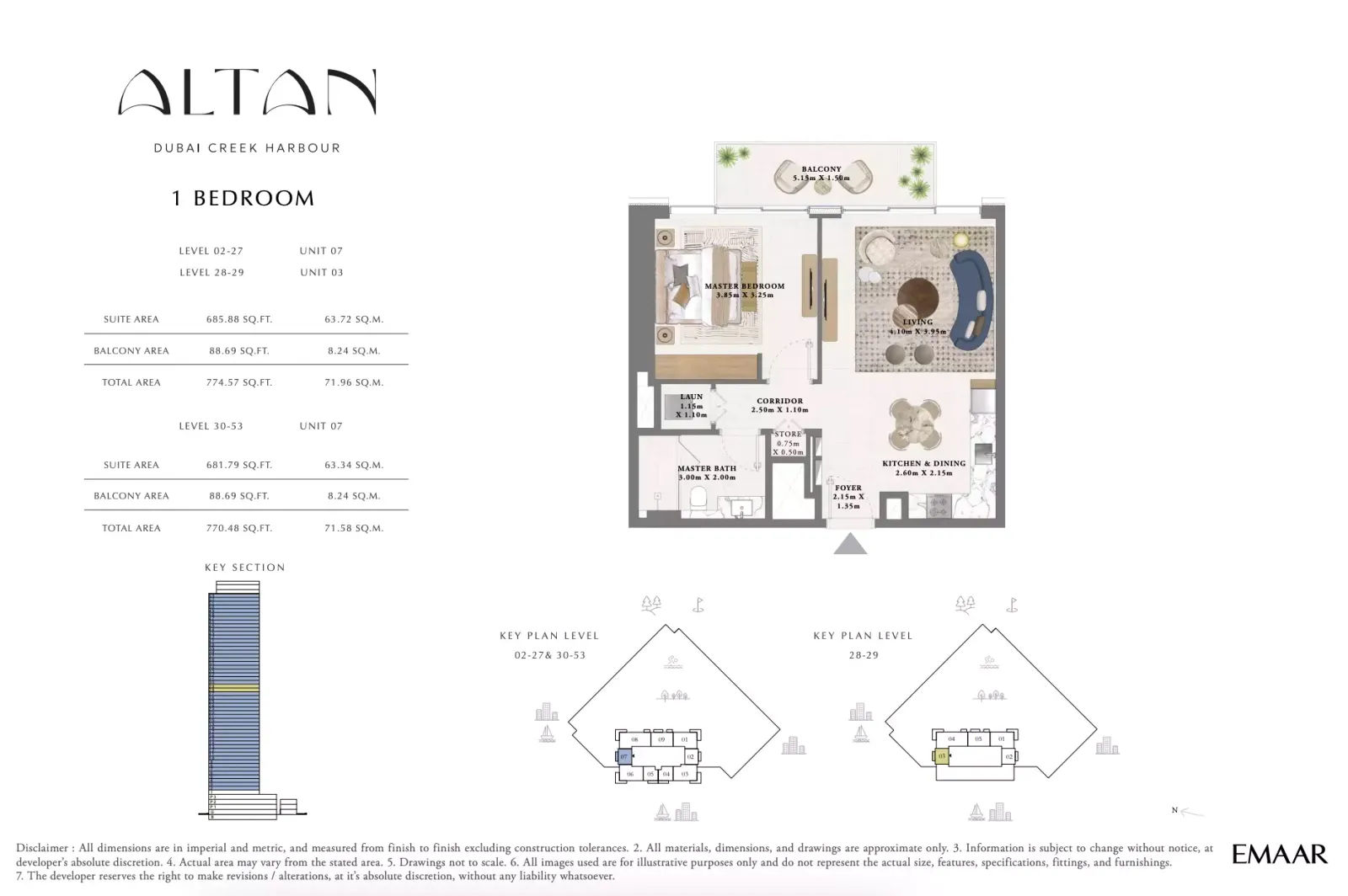 Floor plan for Type 3