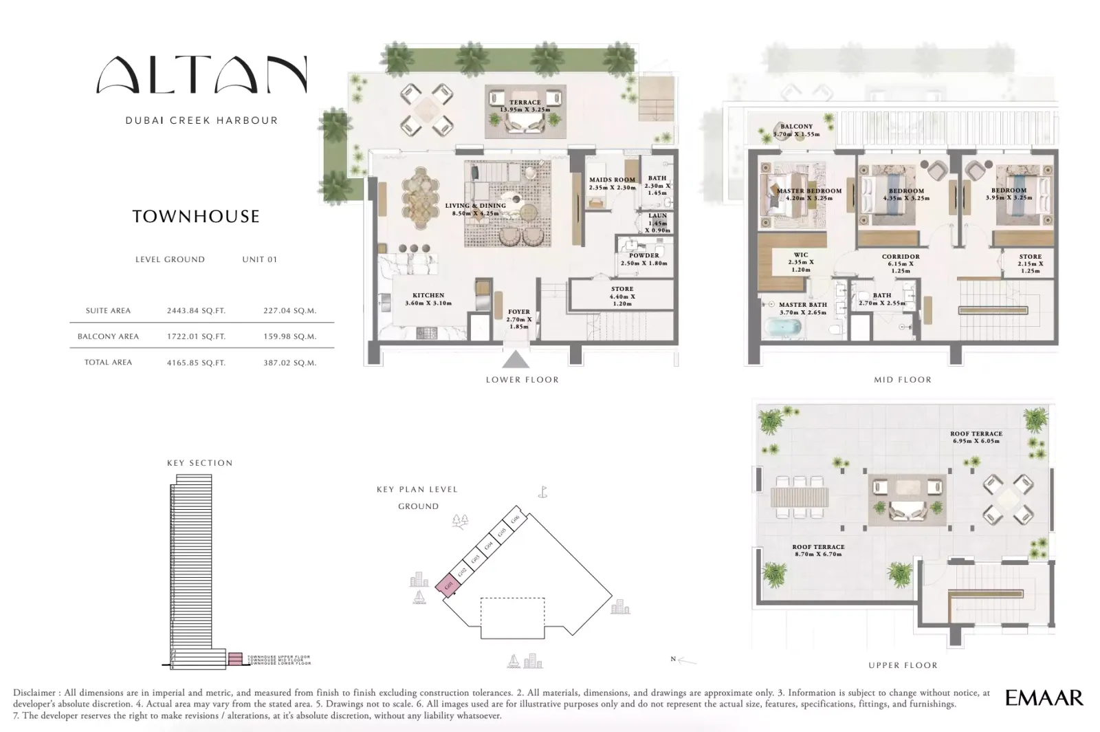 Floor plan for Type 1