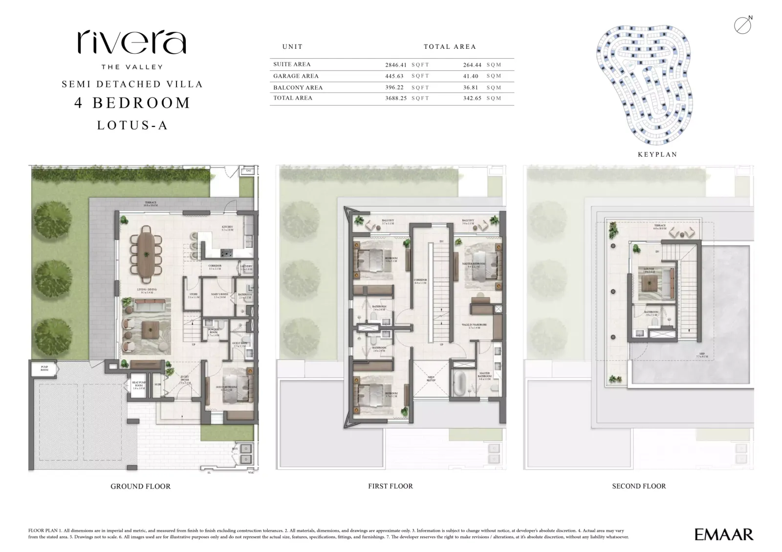 Floor plan for LOTUS-A