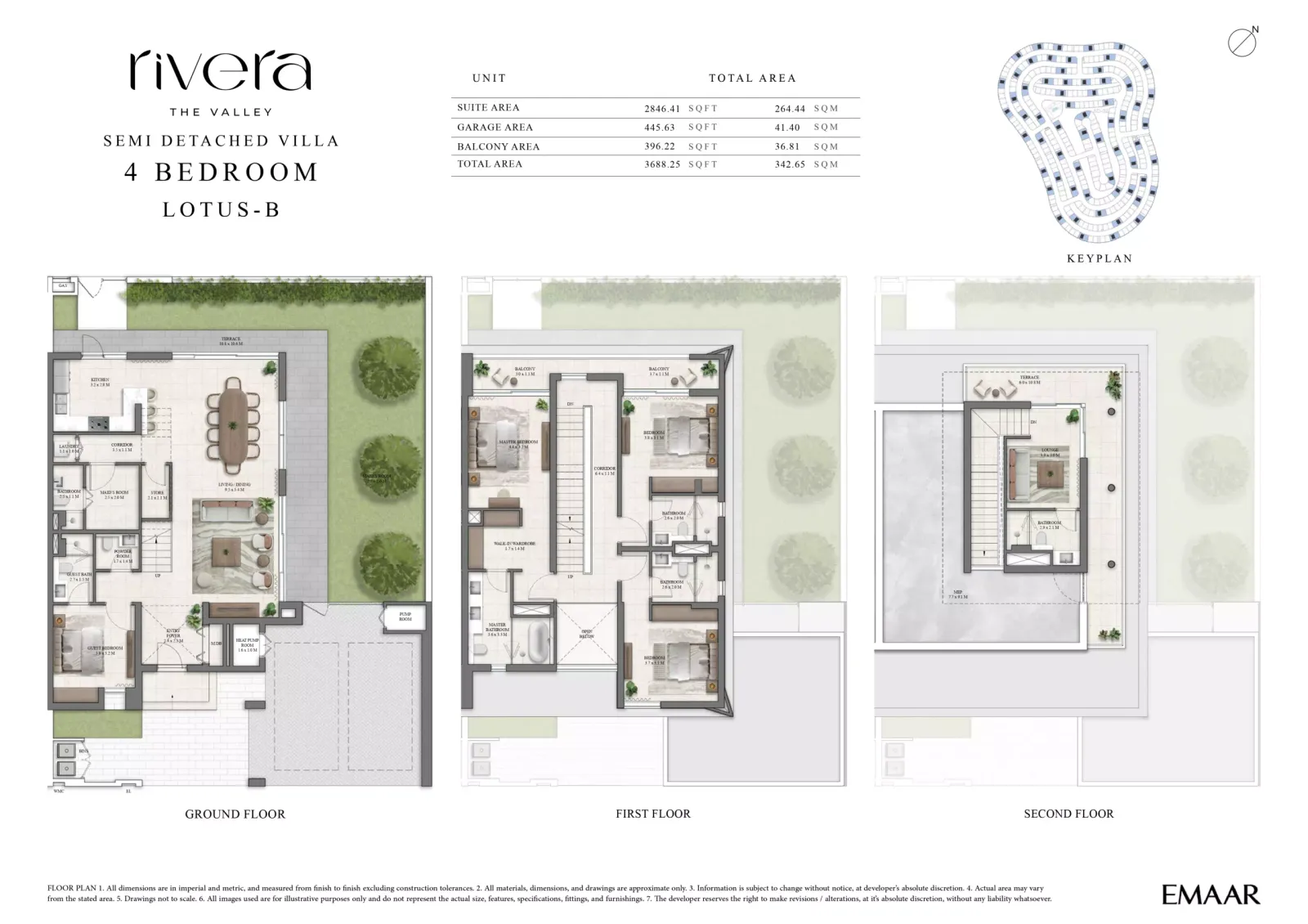 Floor plan for LOTUS-B