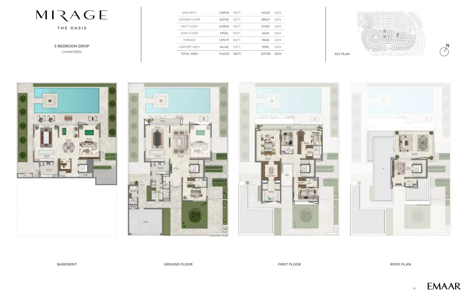 Floor plan for Type B