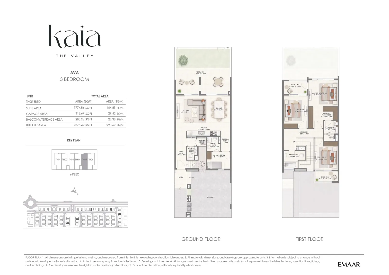Floor plan for AVA 1A