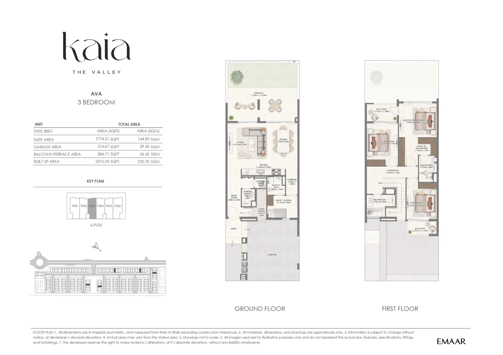 Floor plan for AVA 1C