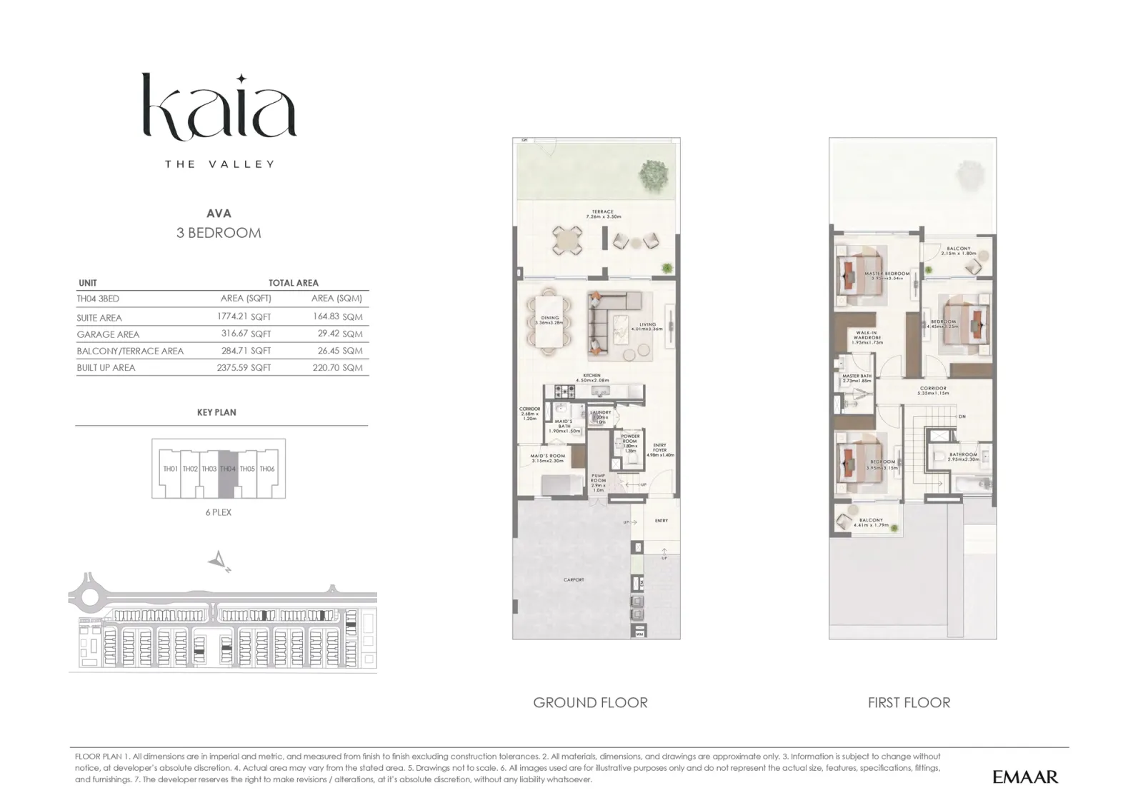 Floor plan for AVA 1B