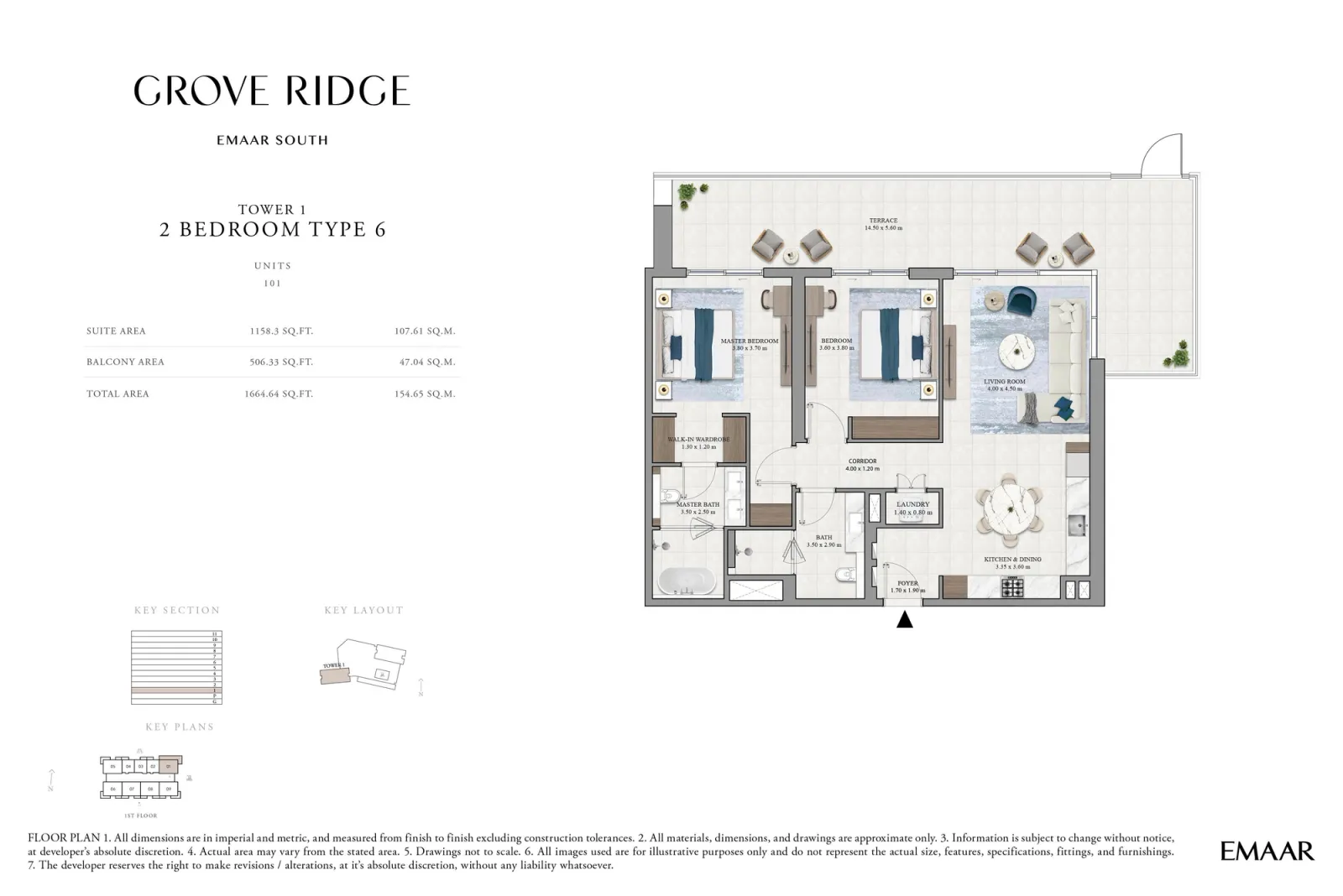 Floor plan for Type 6