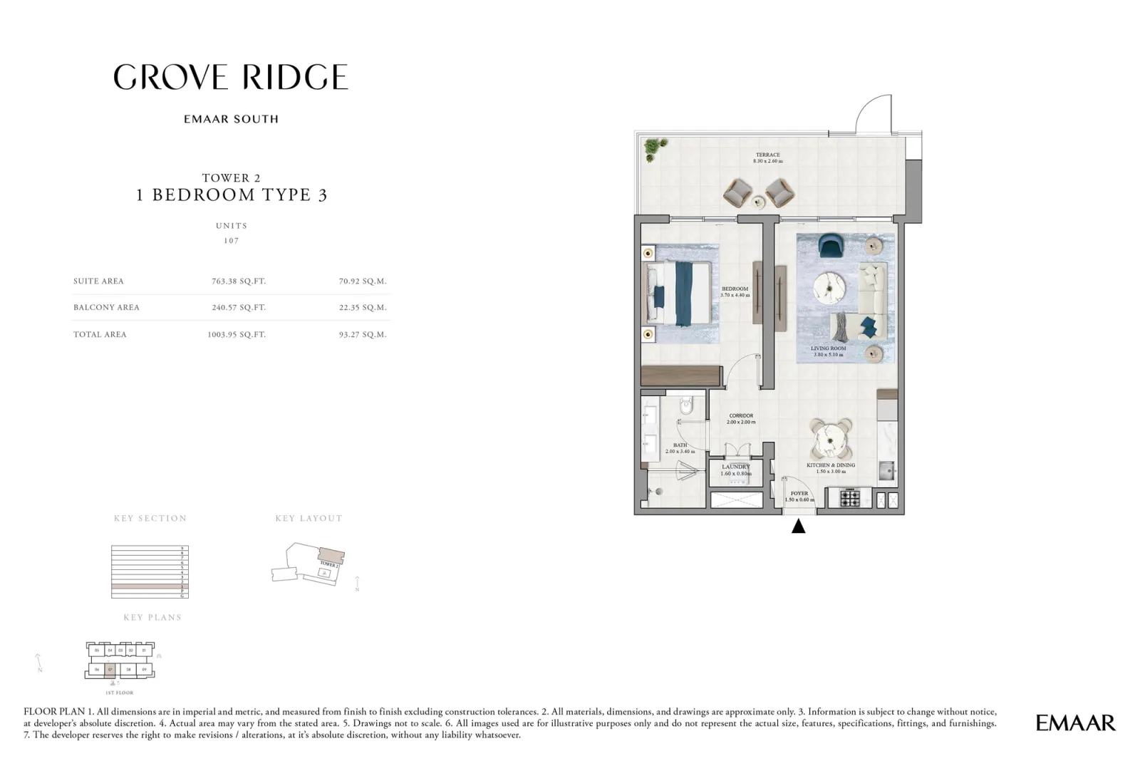 Floor plan for Type 3