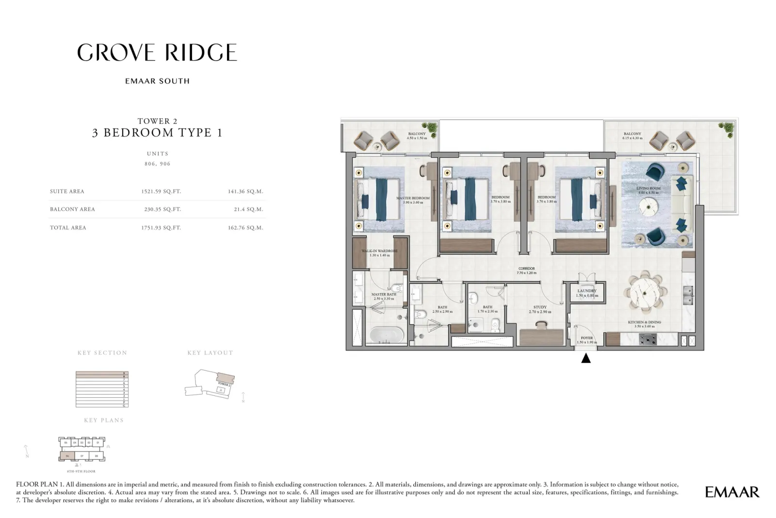 Floor plan for Type 1