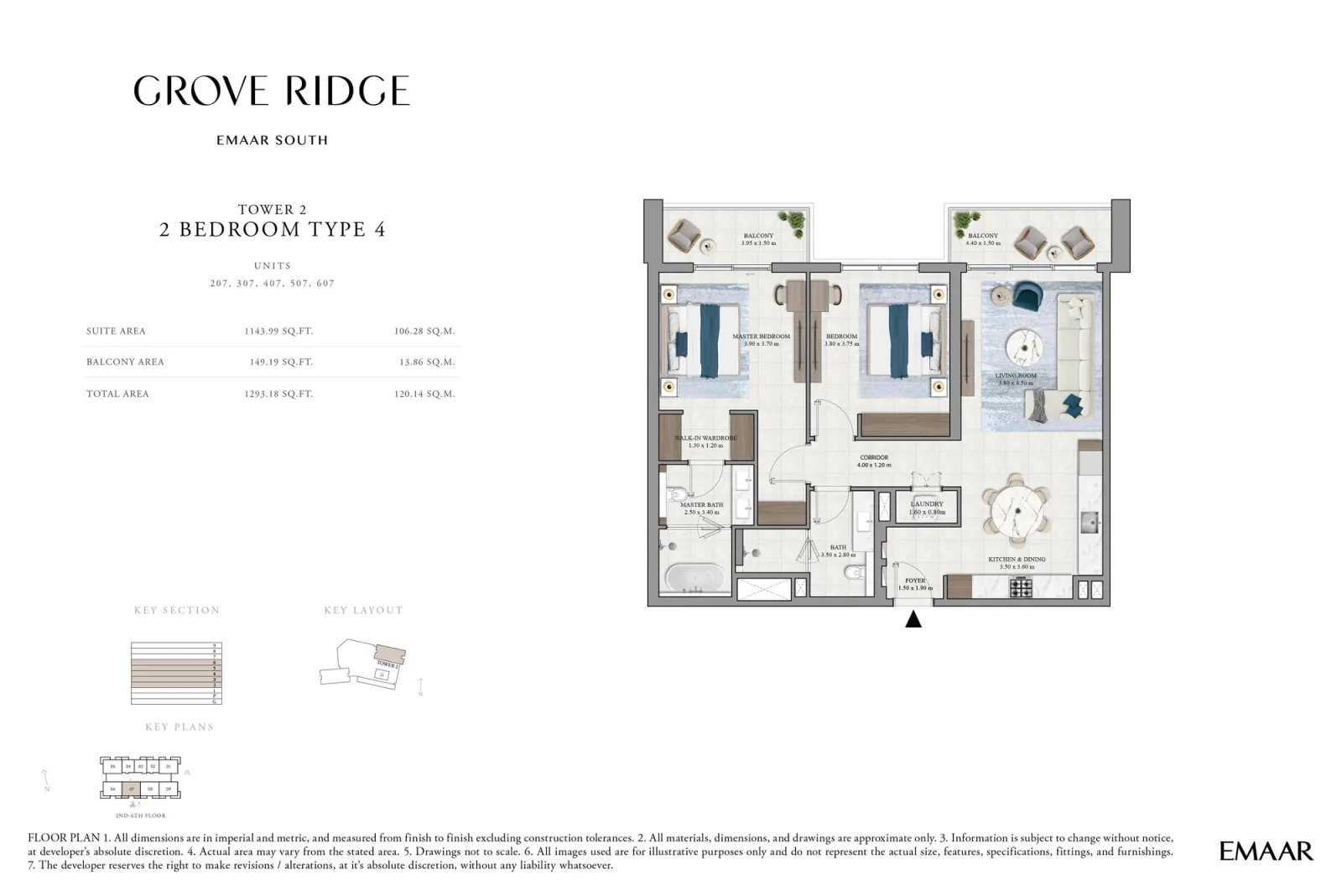 Floor plan for Type 4