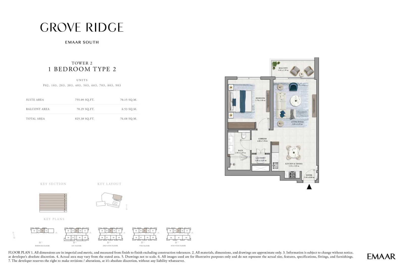 Floor plan for Type 2