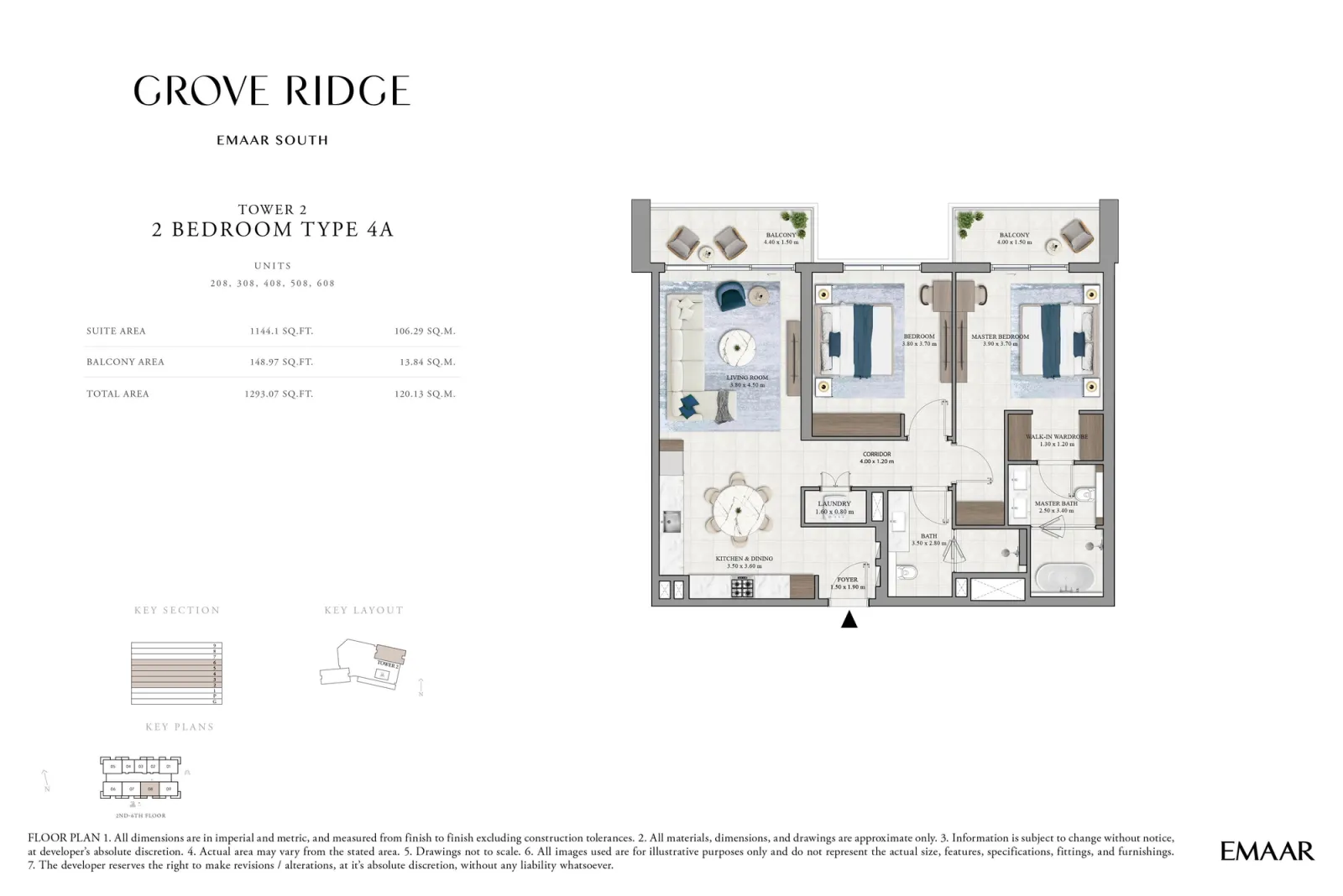 Floor plan for Type 4A