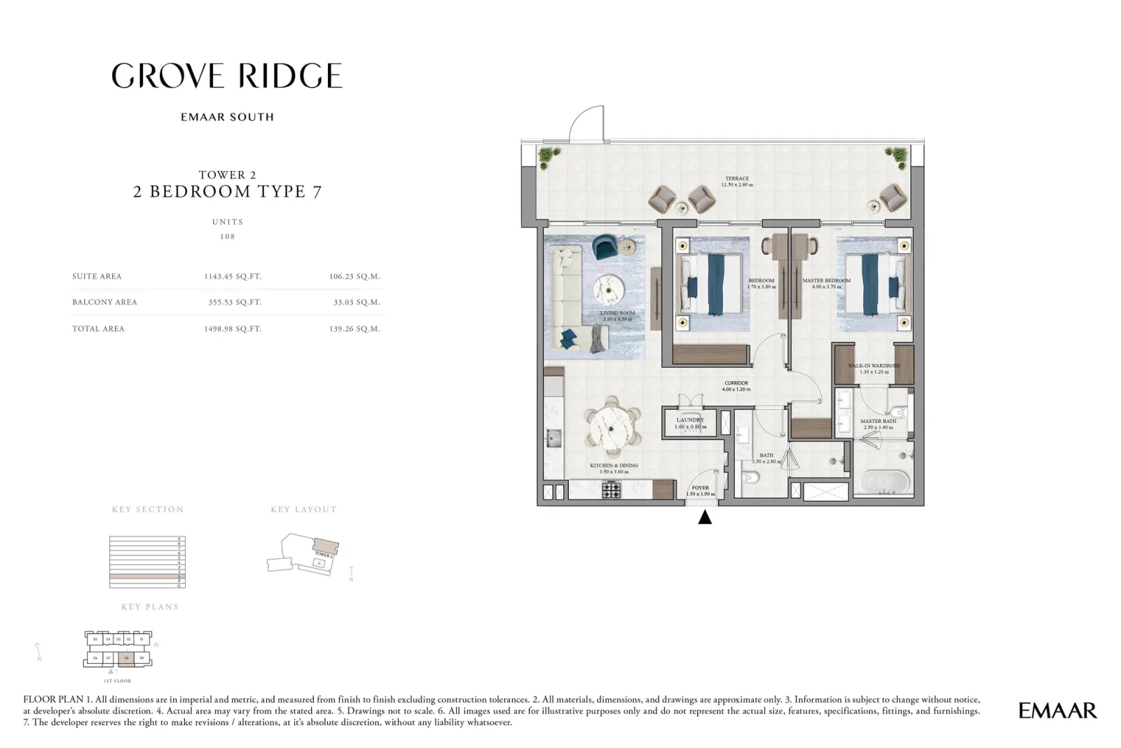 Floor plan for Type 7